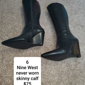 Black boots Nine West